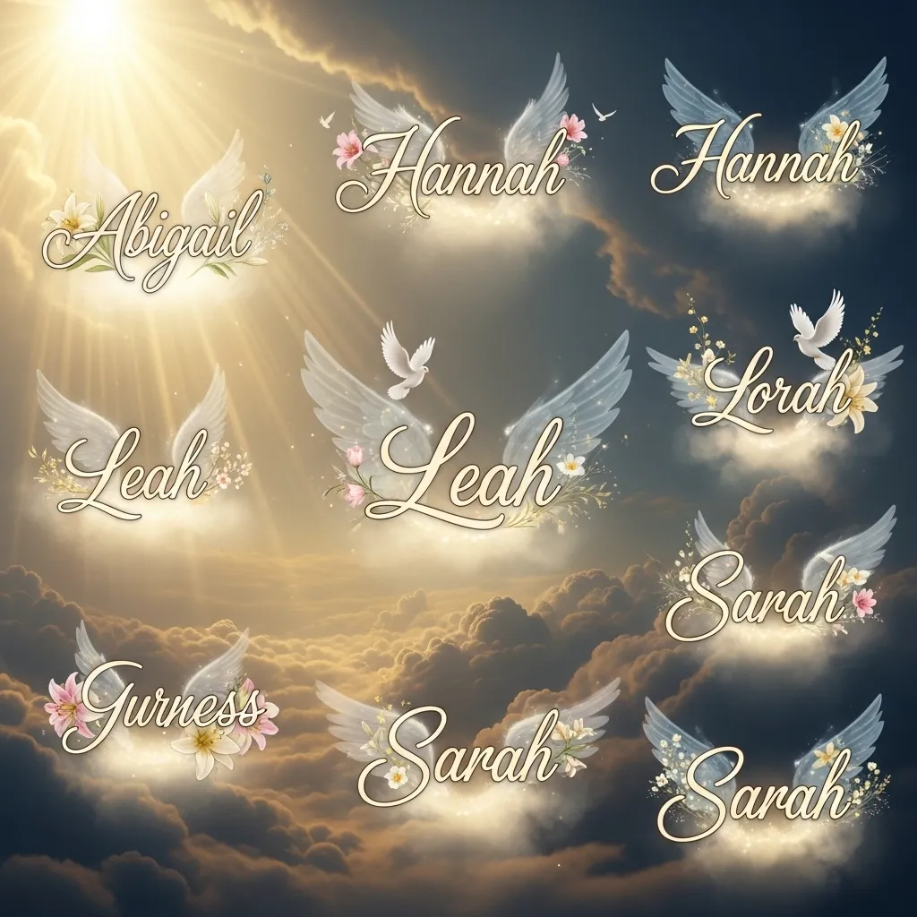 Angelic & Heavenly Biblical Girl Names (Soft & Spiritual)