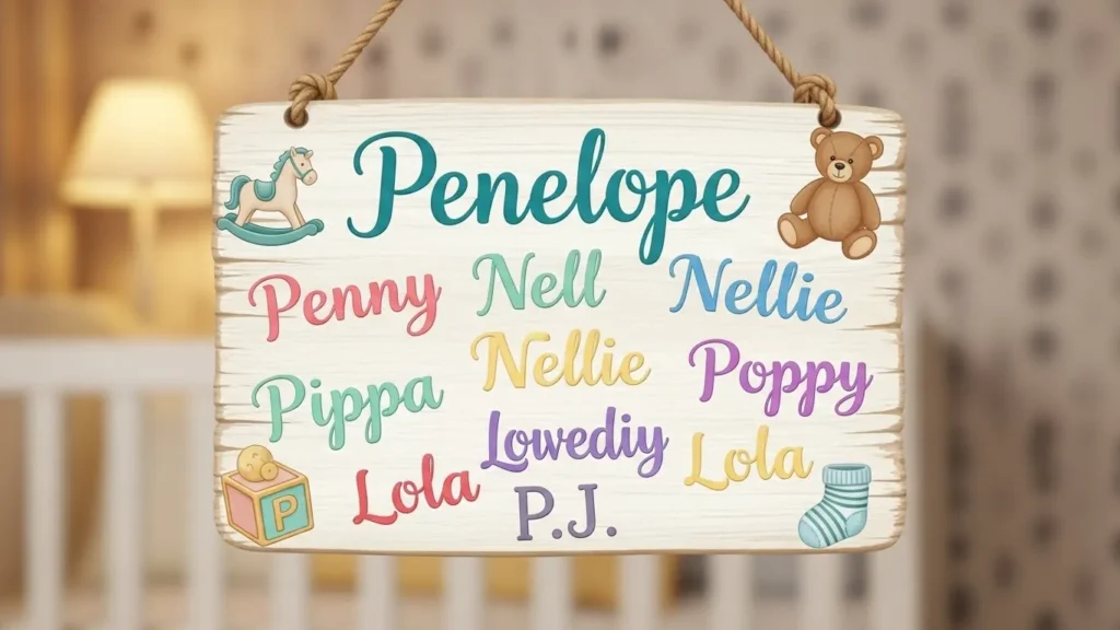 Baby Nicknames for Penelope