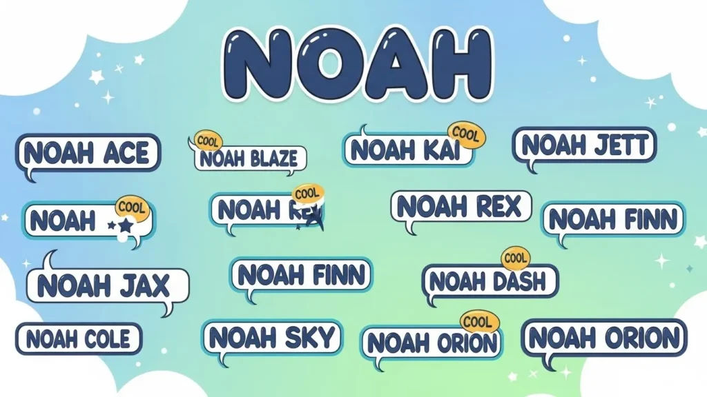 Cool Middle Name Nicknames for Noah