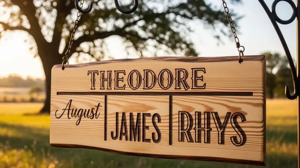 Cool Middle Names for Theodore
