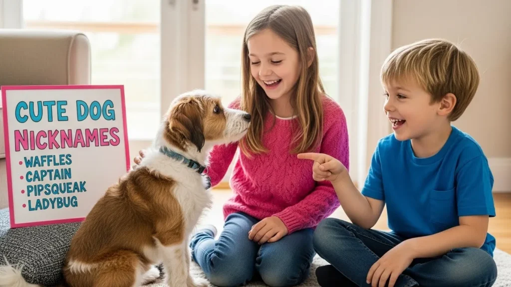 Cute Dog Nicknames 