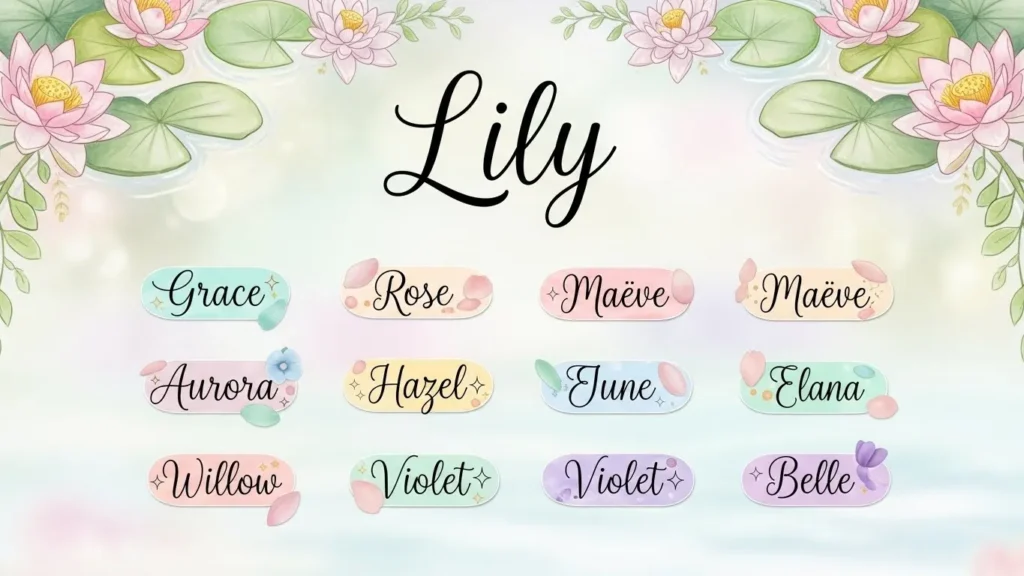 Cute Middle Names for Lily