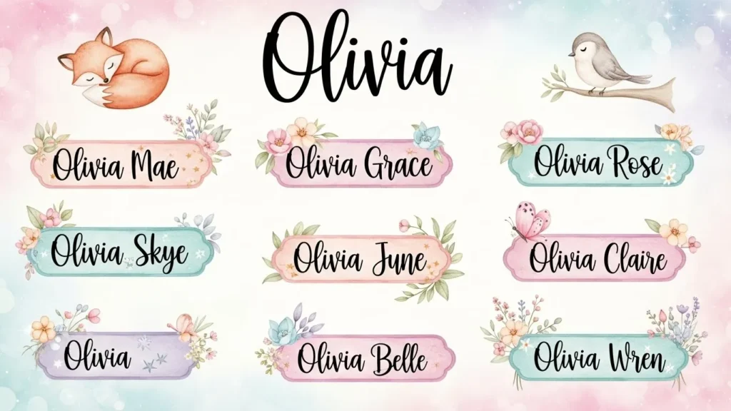 Cute Middle Names for Olivia