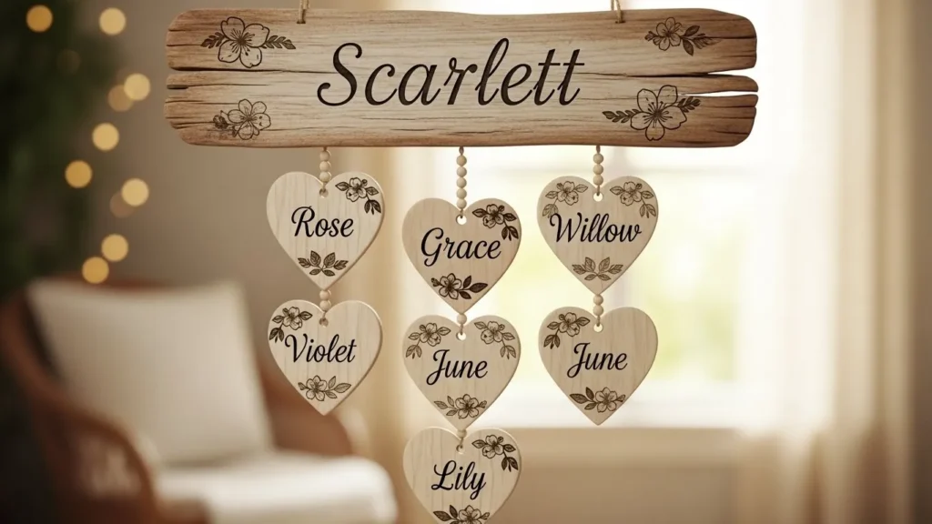 Cute Middle Names for Scarlett