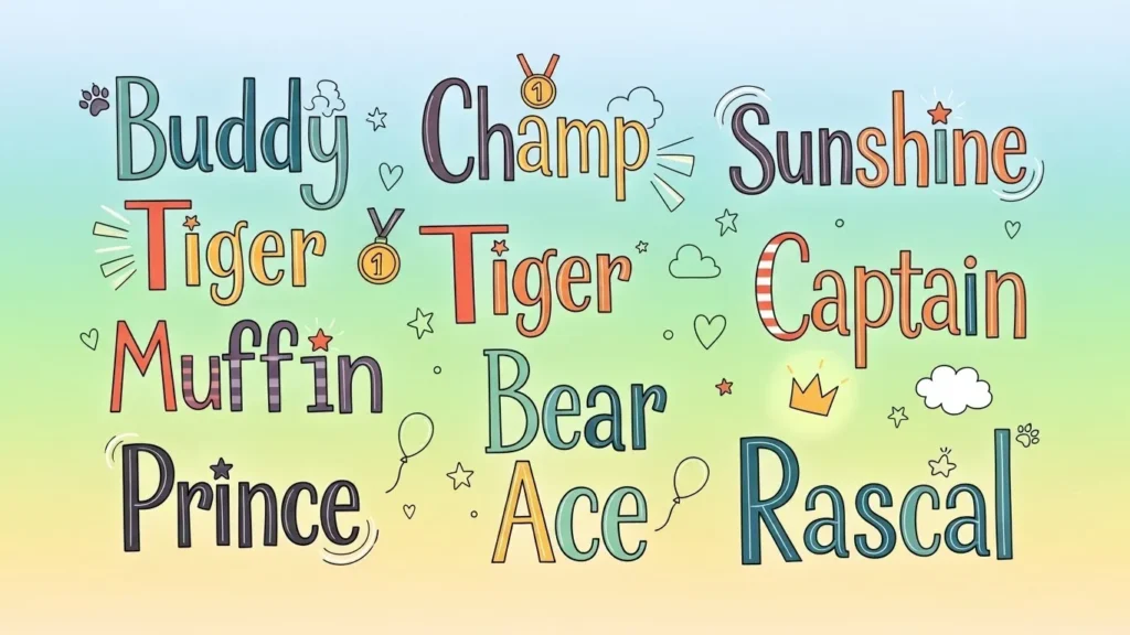 Cute Nicknames for a Boy