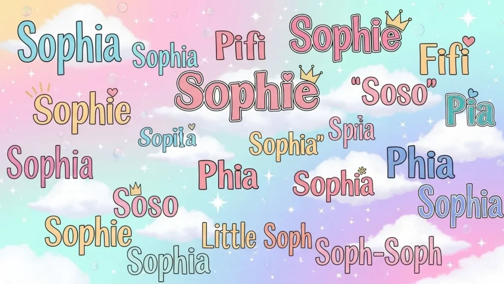  Cute Nicknames for Sophia