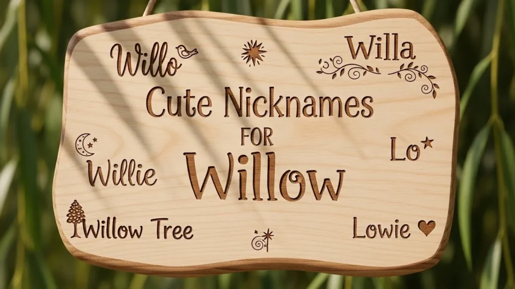 Cute Nicknames for Willow