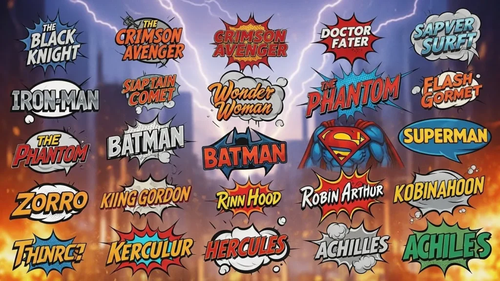 Heroic & Legendary Nicknames