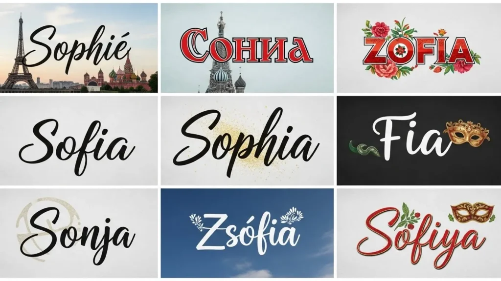  International Nicknames for Sophia