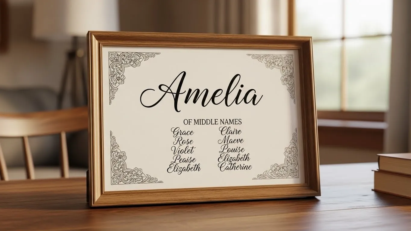 Middle Name for Amelia