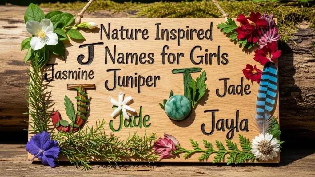 Nature-Inspired J Names for Girls