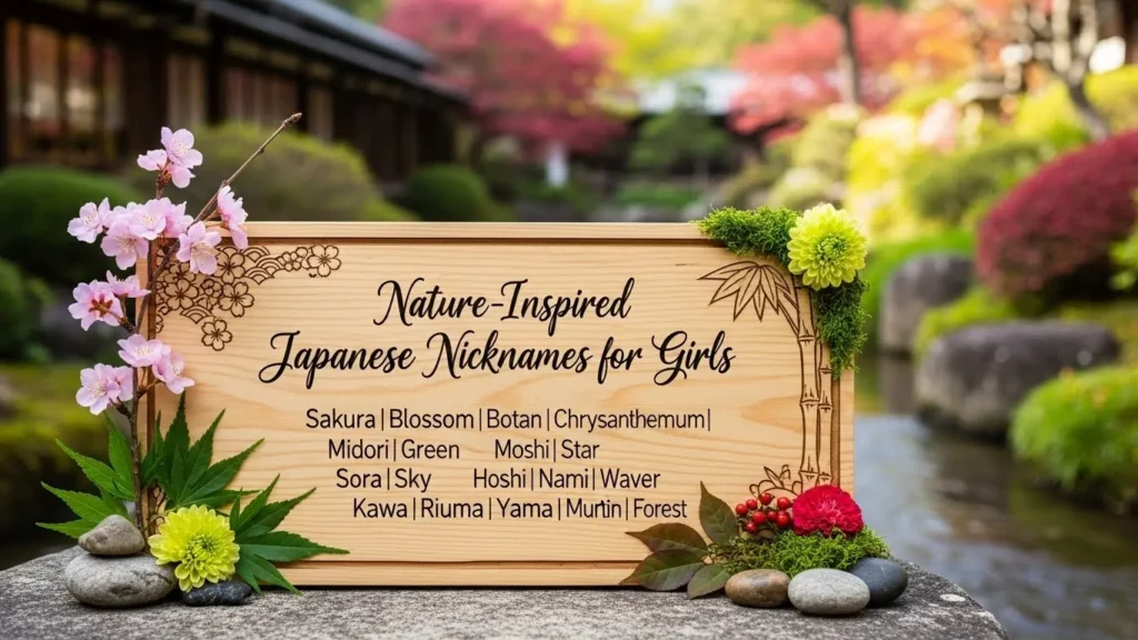 Nature-Inspired Japanese Nicknames for Girls