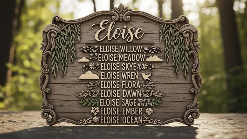 Nature-Inspired Middle Names for Eloise