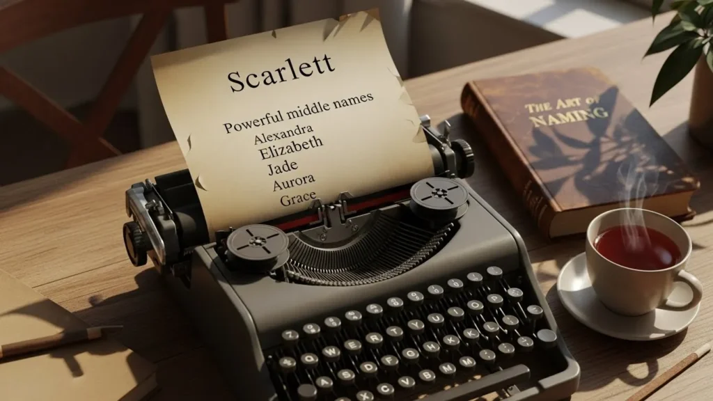 Powerful Middle Names for Scarlett