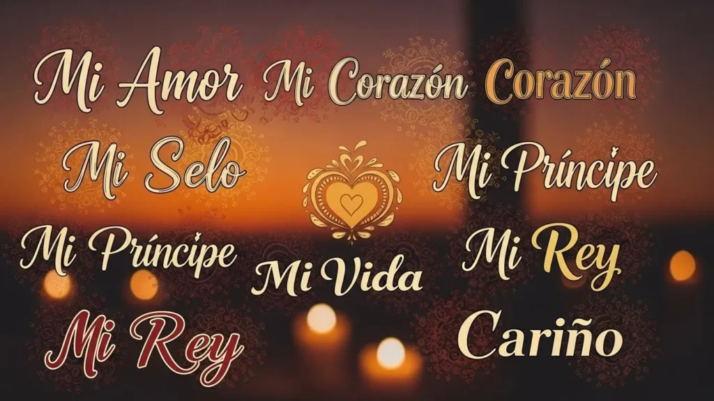 Romantic Mexican Nicknames for Boys