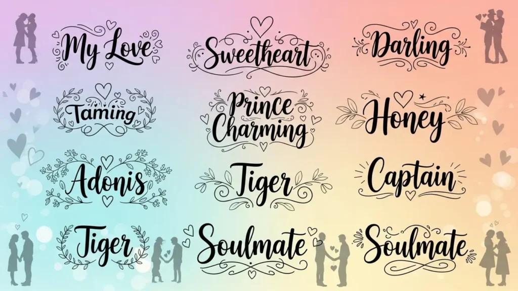 Romantic Nicknames for Boys