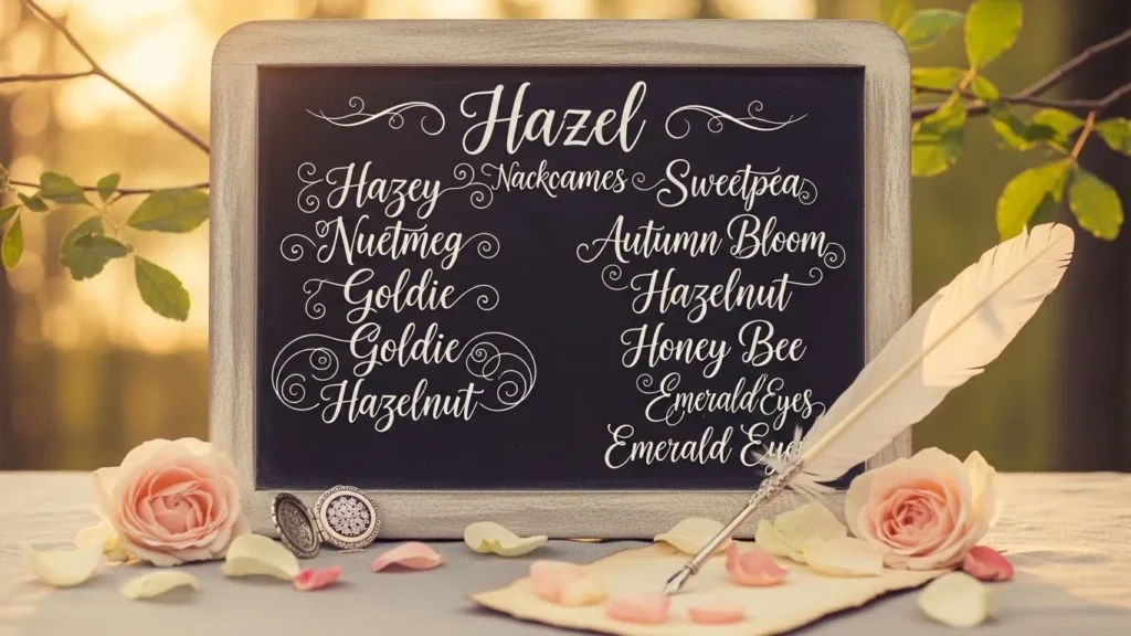 Romantic Nicknames for Hazel