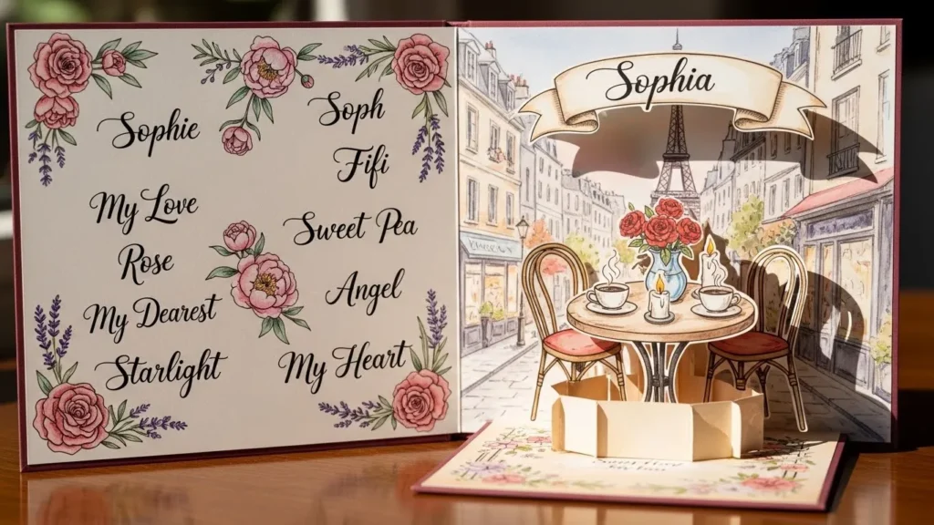  Romantic Nicknames for Sophia