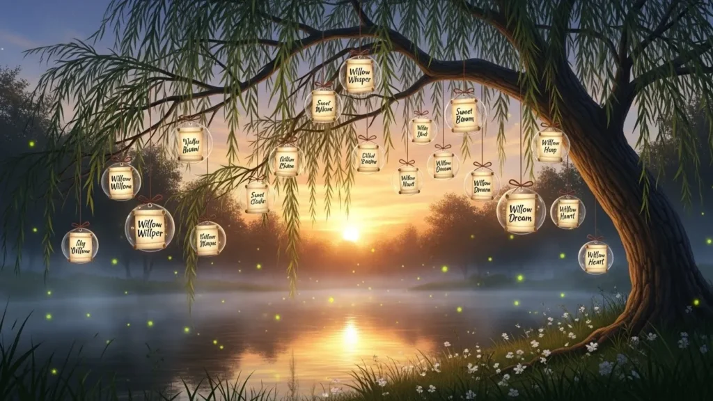 Romantic Nicknames for Willow