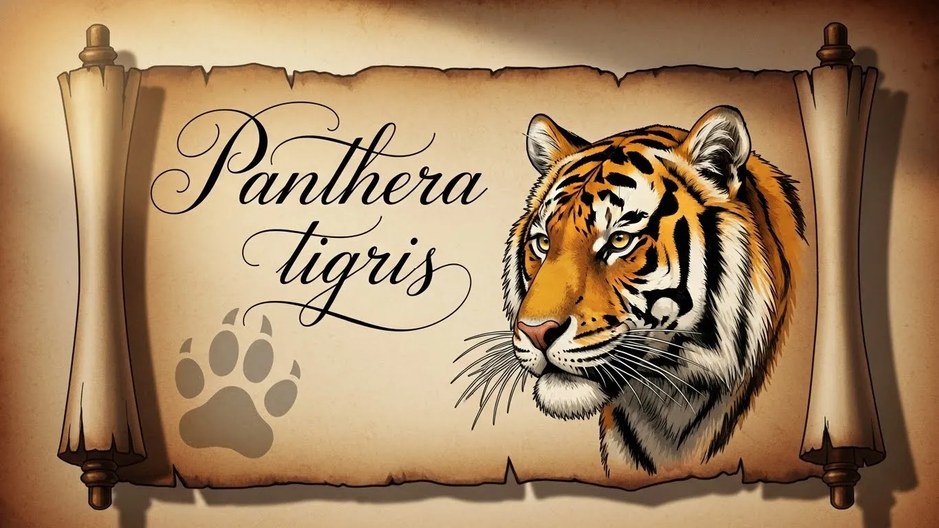 Scientific Name for a Tiger