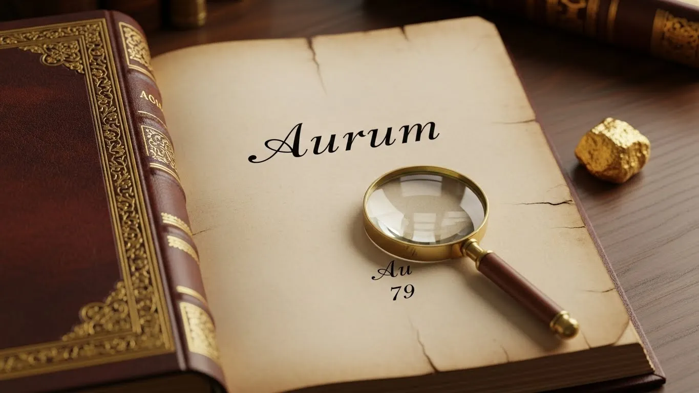 Scientific Name for Gold