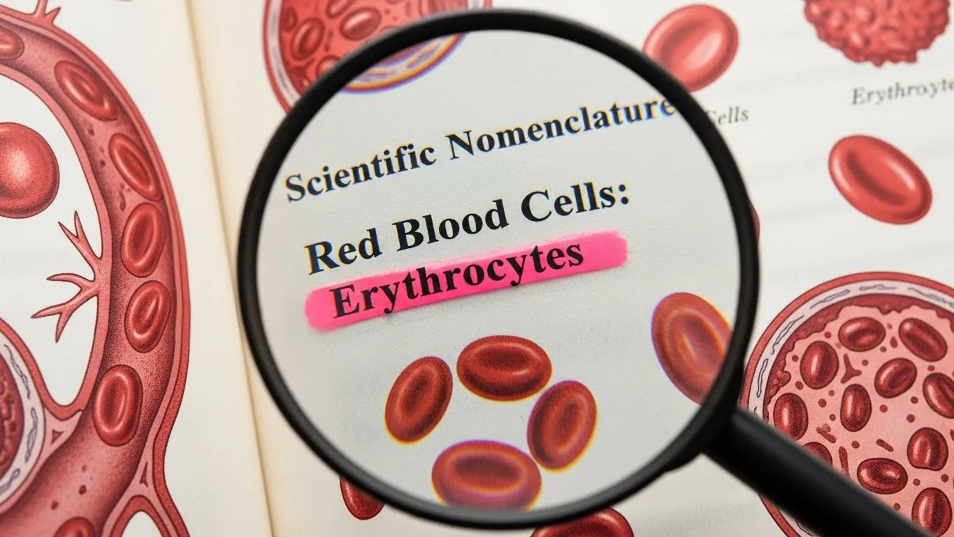 Scientific Name for Red Blood Cells