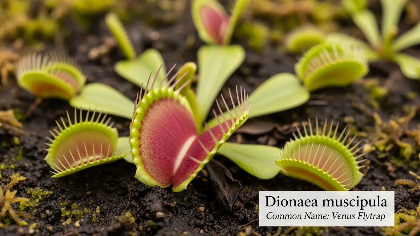 Scientific Name for Venus Flytrap