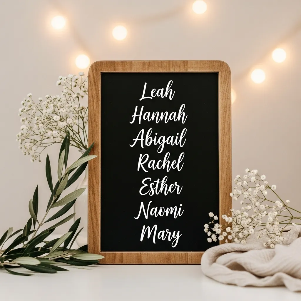 Short & Simple Biblical Baby Girl Names (Easy & Sweet)