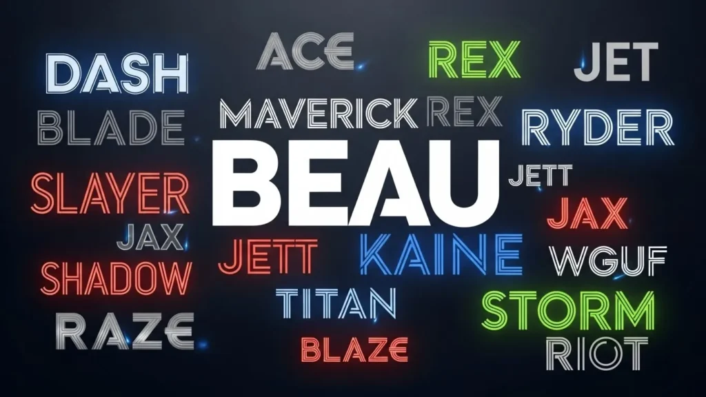 Strong & Modern Nicknames for Beau