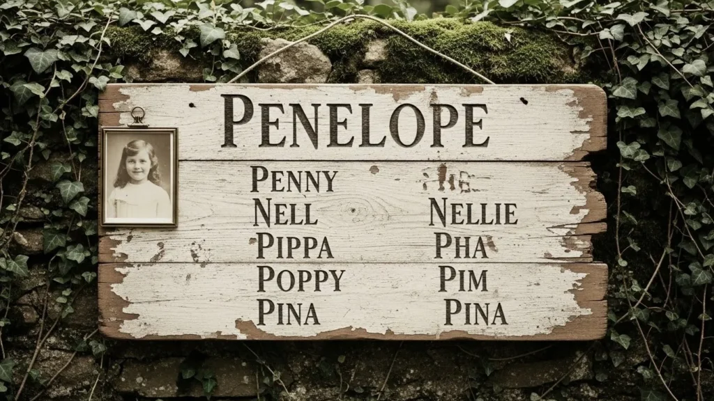 Vintage Nicknames for Penelope