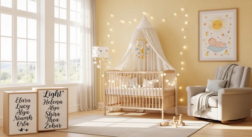 Baby Girl Names That Mean Light