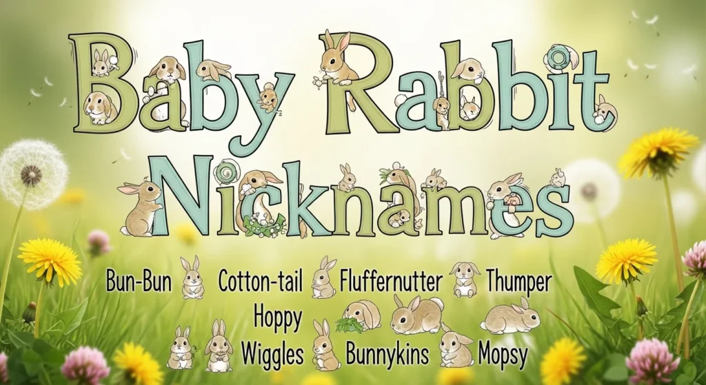 Baby Rabbit Nicknames