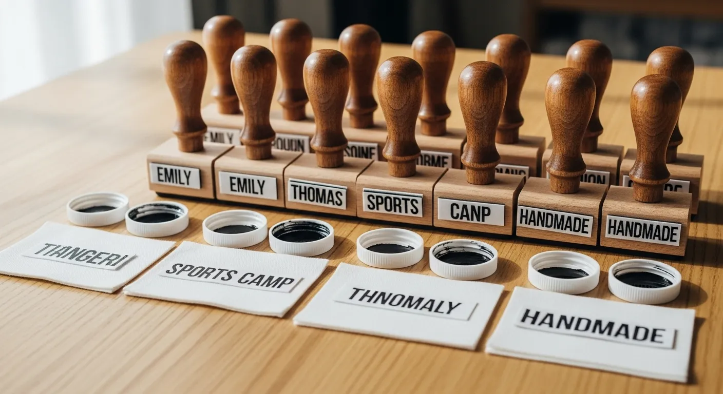 Custom Name Stamps for Clothes
