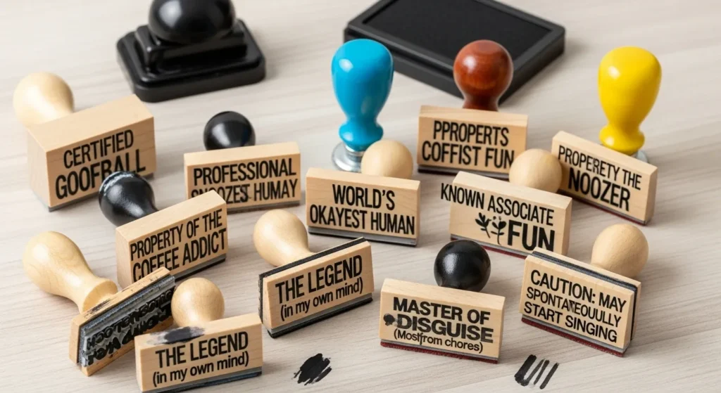  Funny Name Stamp Ideas