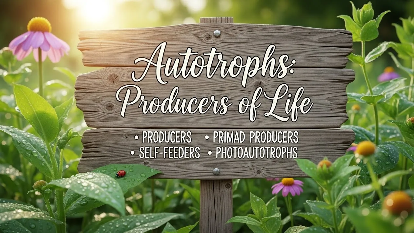Name for Autotroph