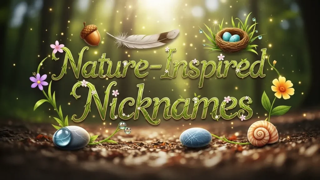Nature-Inspired Nicknames