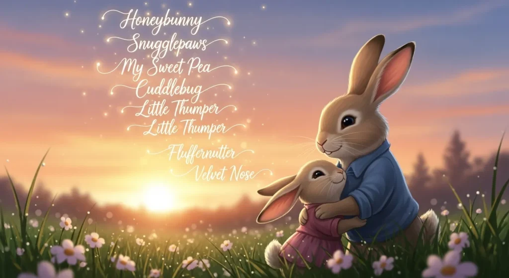 Romantic Nicknames for Rabbit