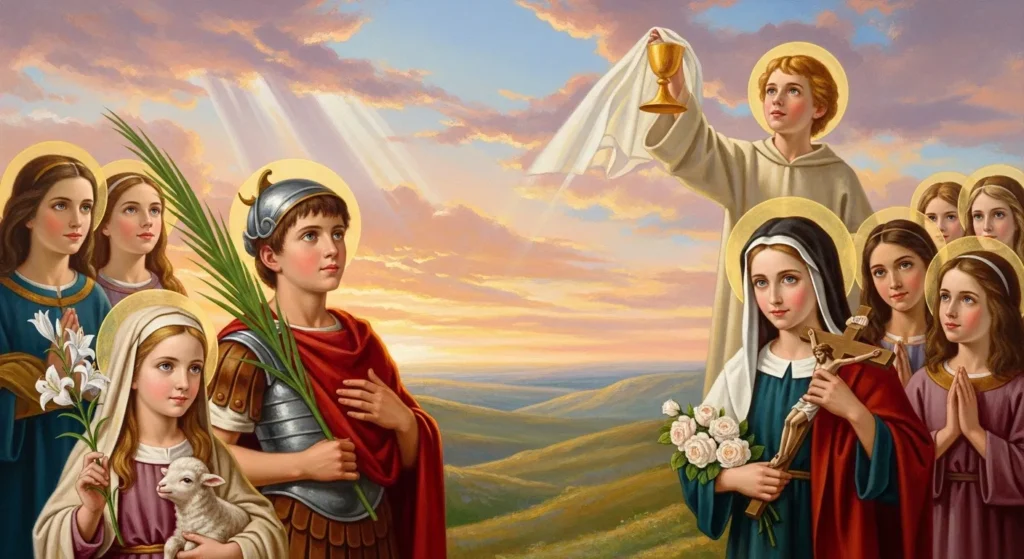 Saints Known for Youth and Hope