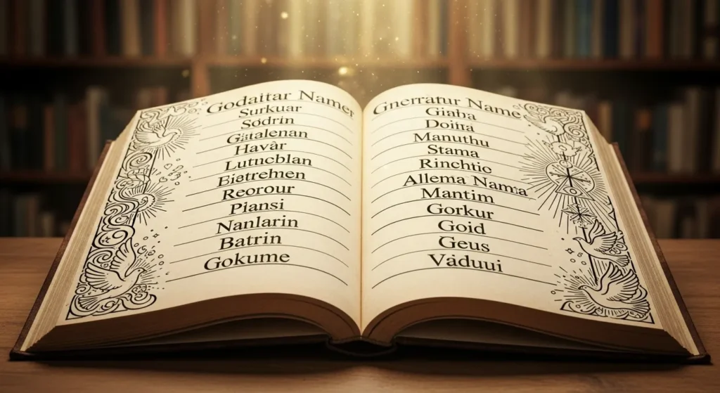 Spiritual Names for God
