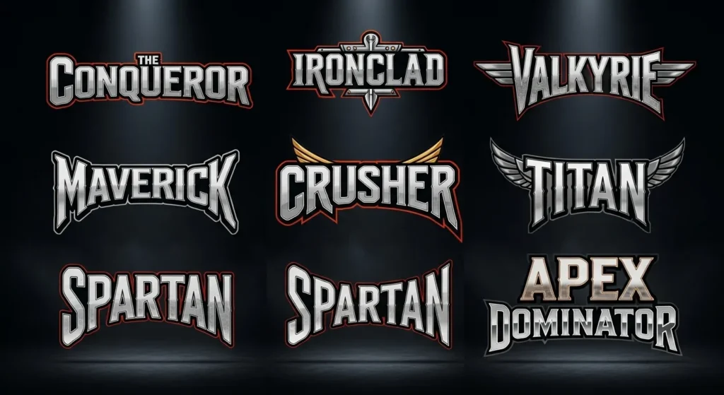 Strong & Bold Nicknames