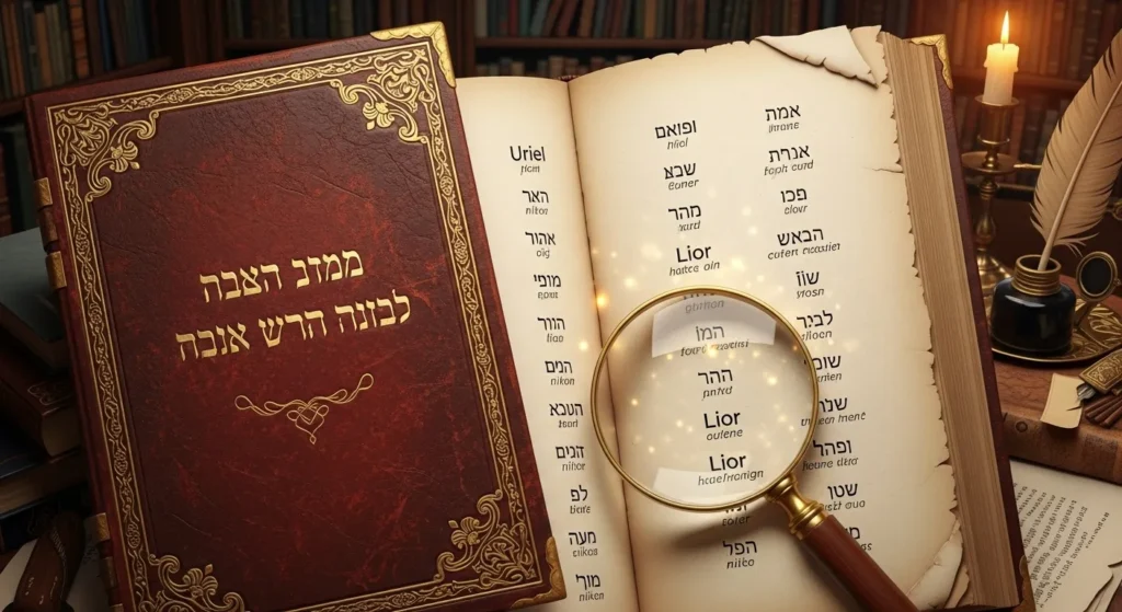 Unique and Rare Hebrew Names