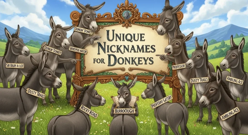 Unique Nicknames for Donkey