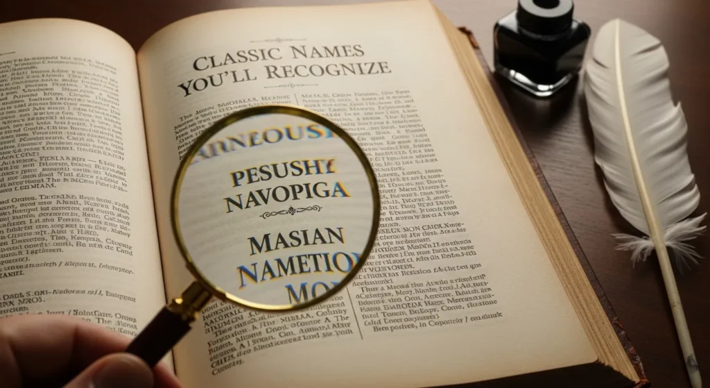 Classic Names You’ll Recognize