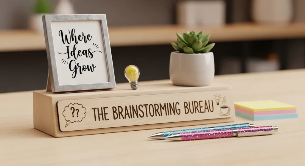 Cute Nicknames for Desk Name Plates