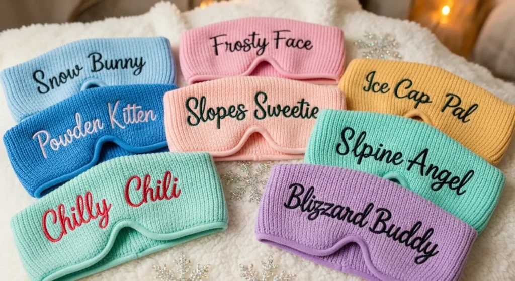 Cute Nicknames for Ski Mask