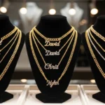 Name Chains for Men Gold