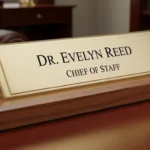 Name Plate for Desk