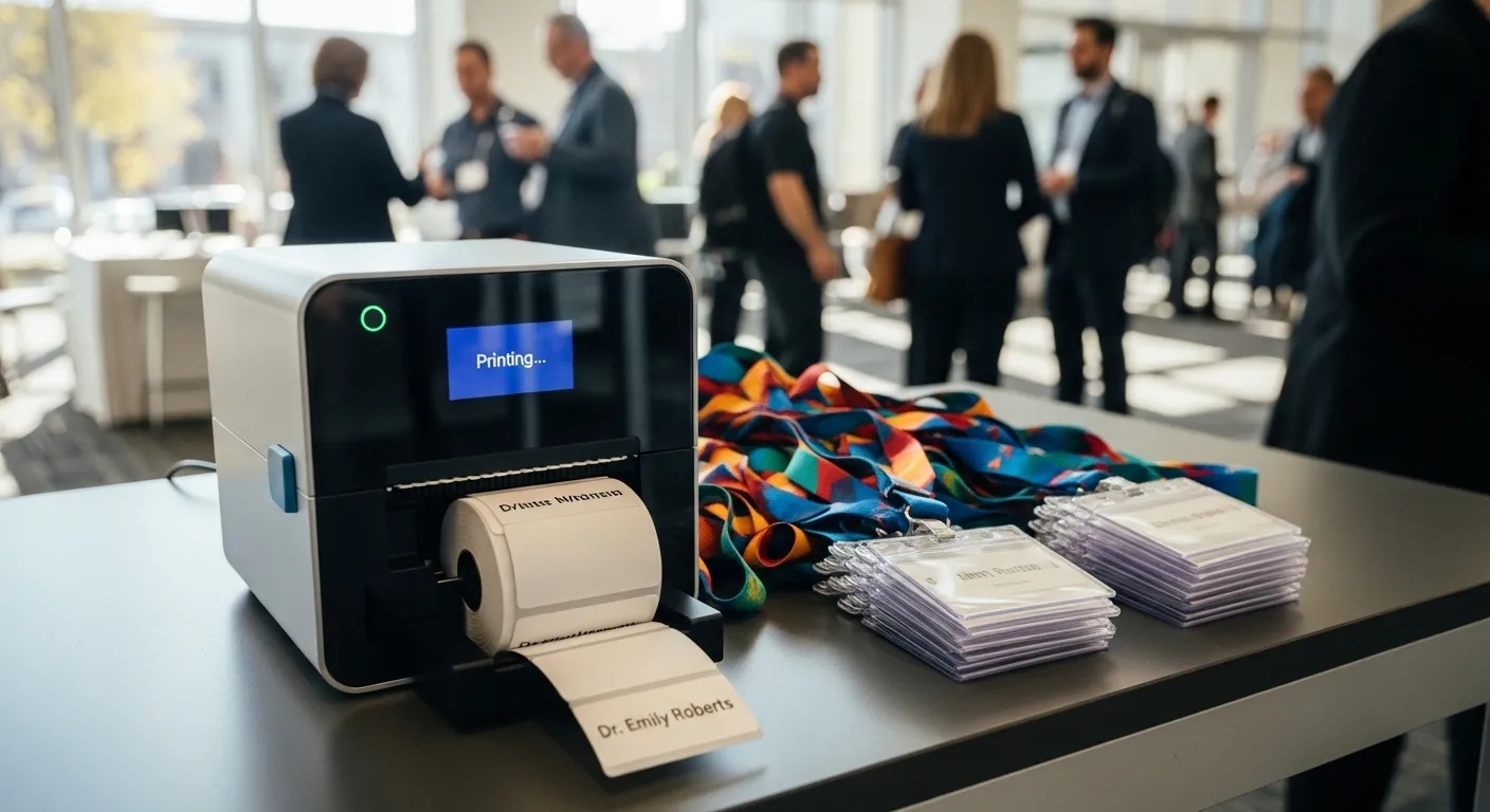 Name Tag Printer for Events
