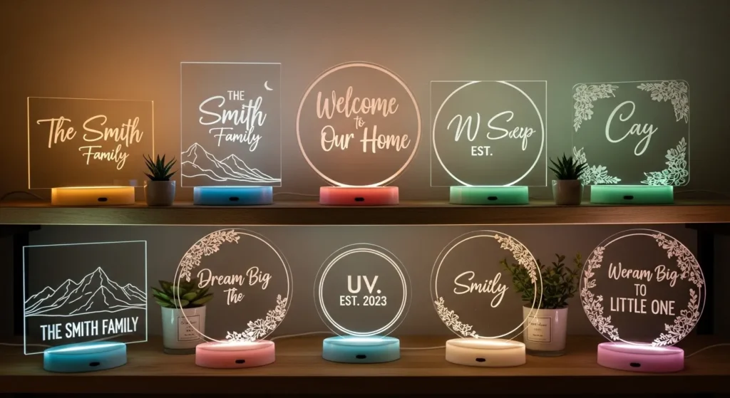 Personalized Acrylic Signs