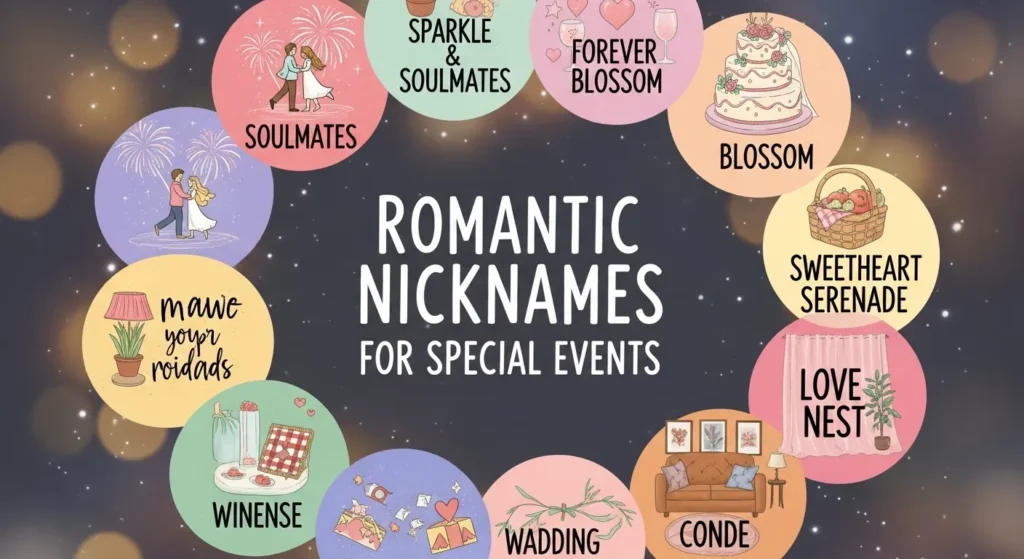 Romantic Nicknames for Special Events